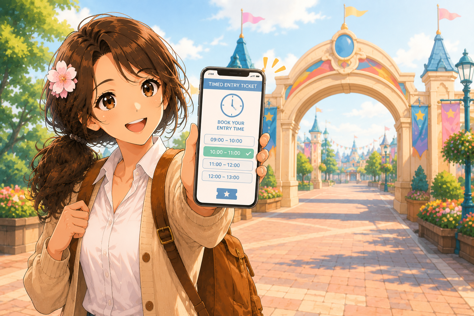 วิธีจองบัตรเข้าโซน Super Nintendo World ผ่านแอป USJ เลือกรอบเวลา